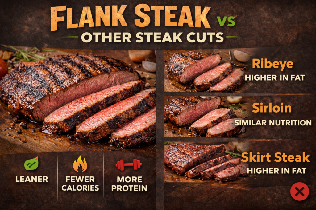 Flank Steak vs Other Steak Cuts