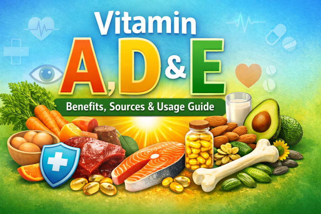 Vitamin AD and E
