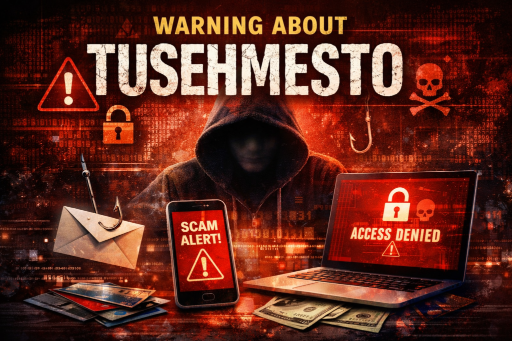 warning about tusehmesto