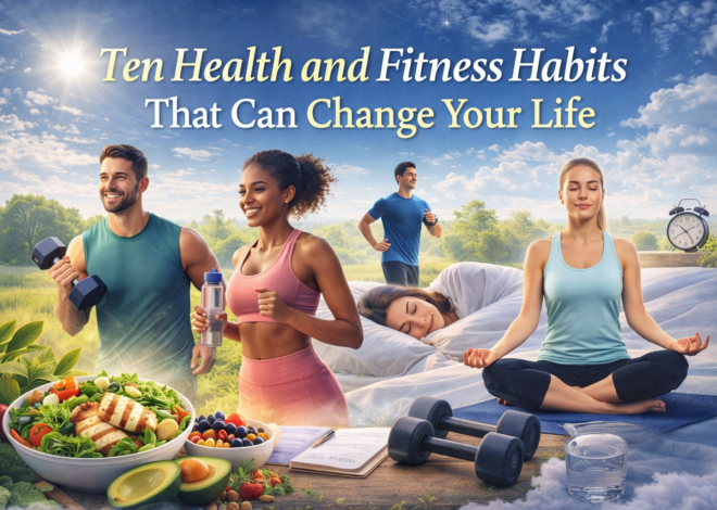 Ten Health and Fitness Habits That Can Change Your Life