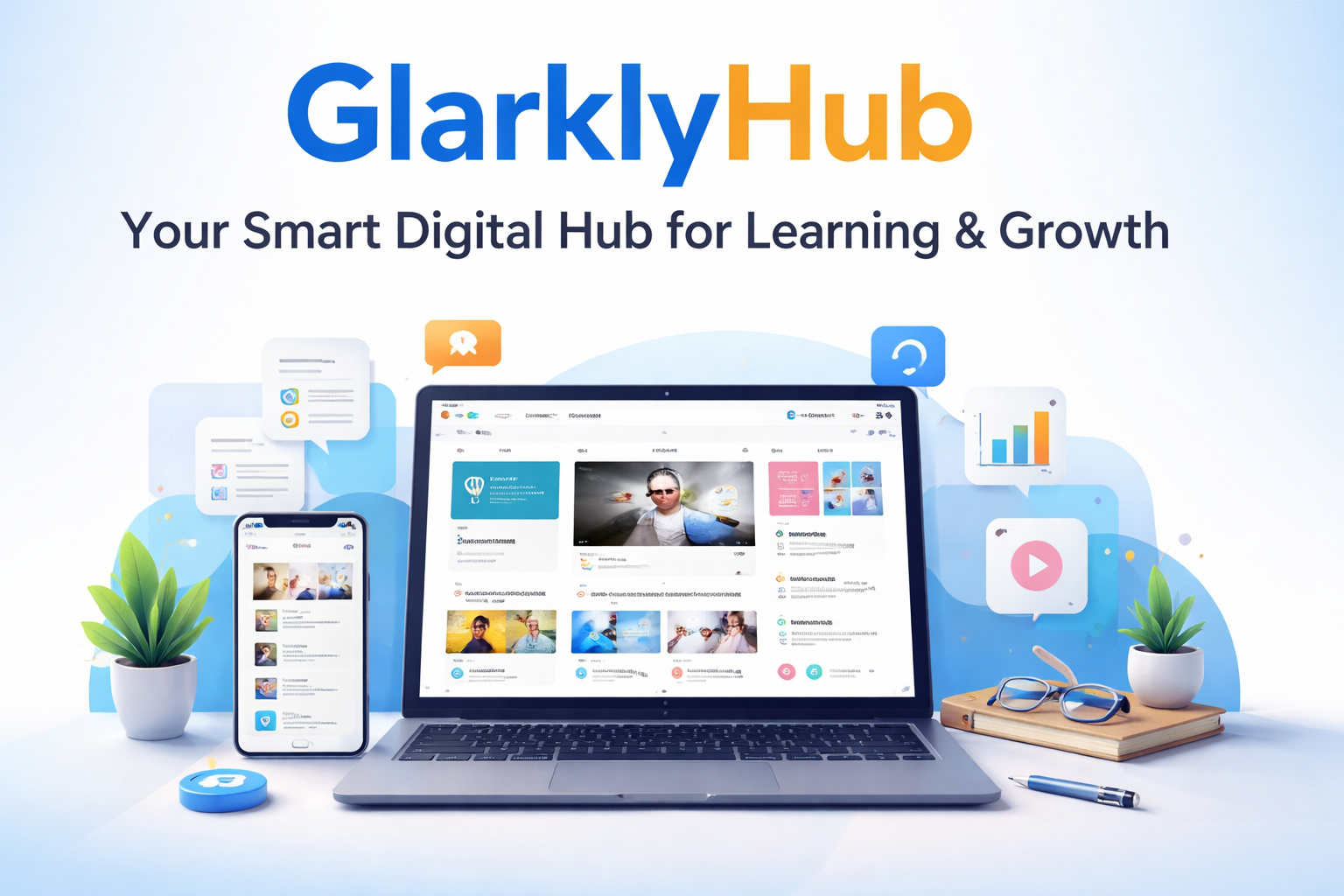 GlarklyHub: The Smart Digital Hub Redefining Online Knowledge and Growth