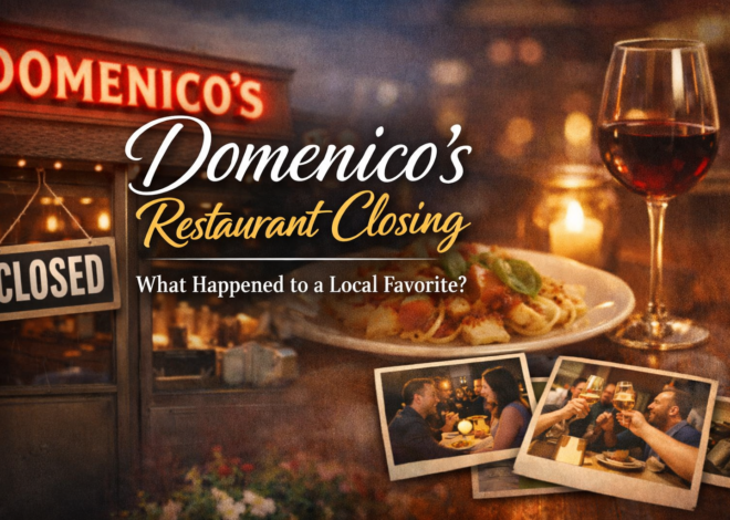 Domenico’s Restaurant Closing: What Happened to a Local Favorite?