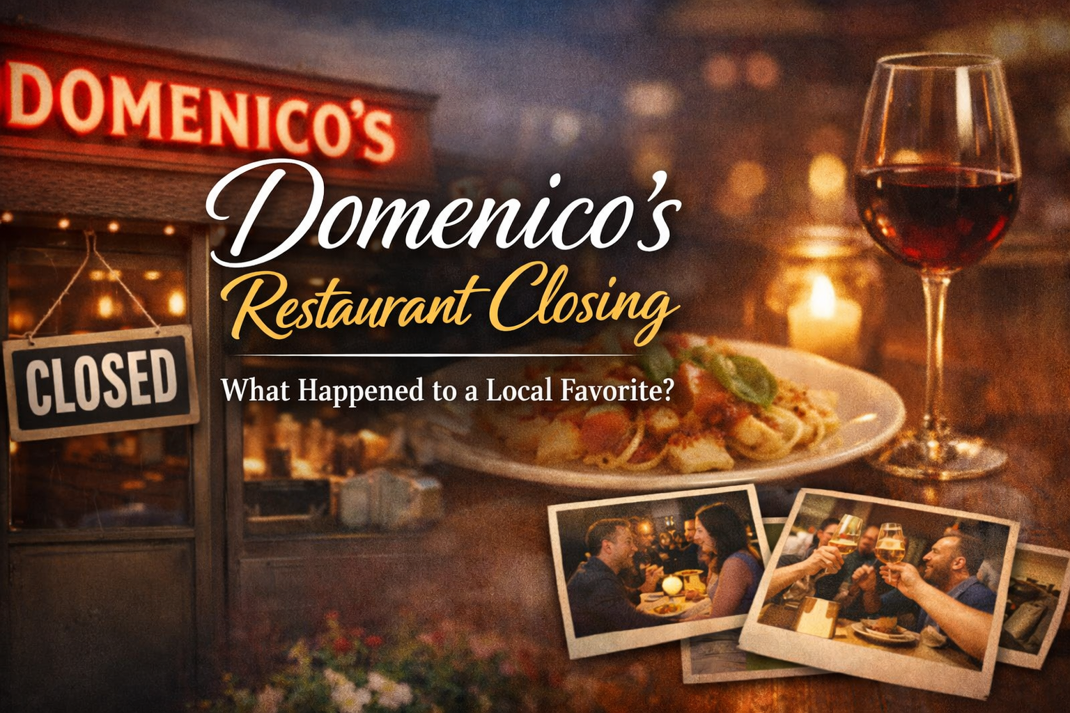 Domenico’s Restaurant Closing: What Happened to a Local Favorite?