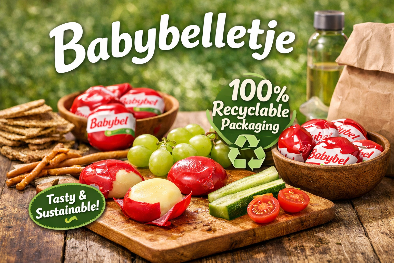 Babybelletje: The Little Cheese Making a Big Sustainable Impact