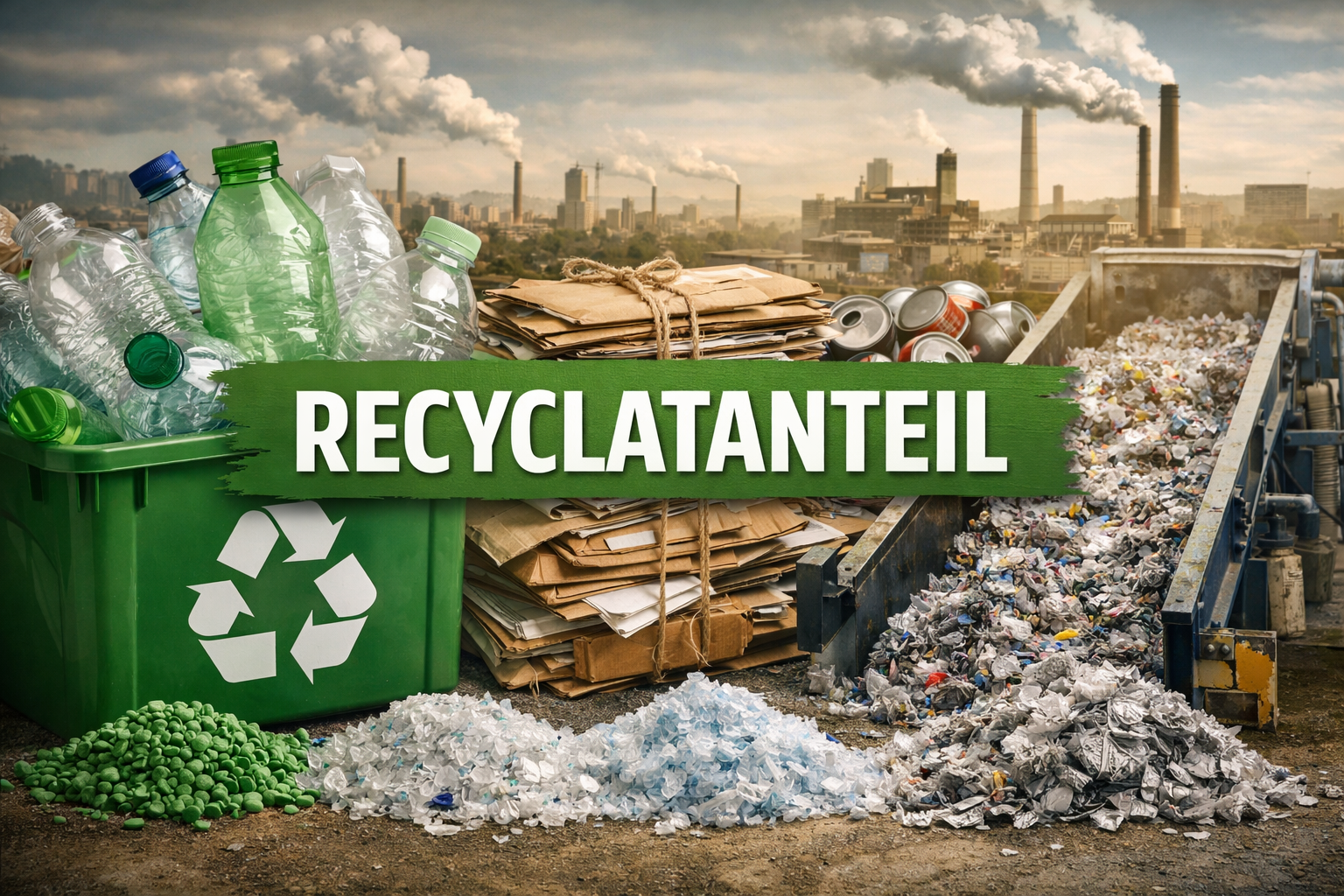 Recyclatanteil: How Recycled Content Shapes Sustainable Products