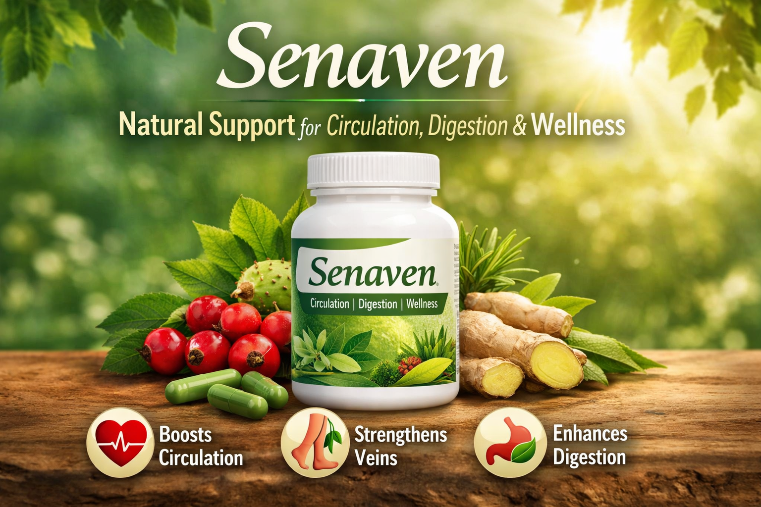 Senaven: Guide to Circulation Support, Vein Health, and Daily Herbal Wellness