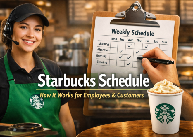 Starbucks Schedule: How It Works for Employees and Customers