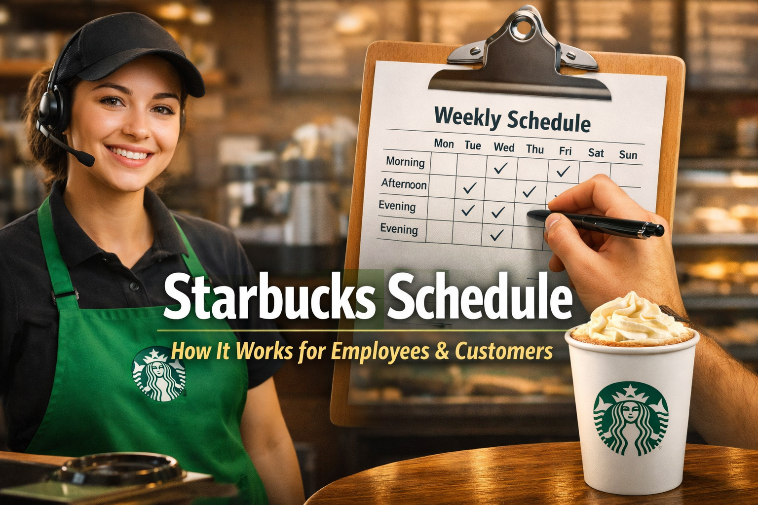 Starbucks Schedule: How It Works for Employees and Customers