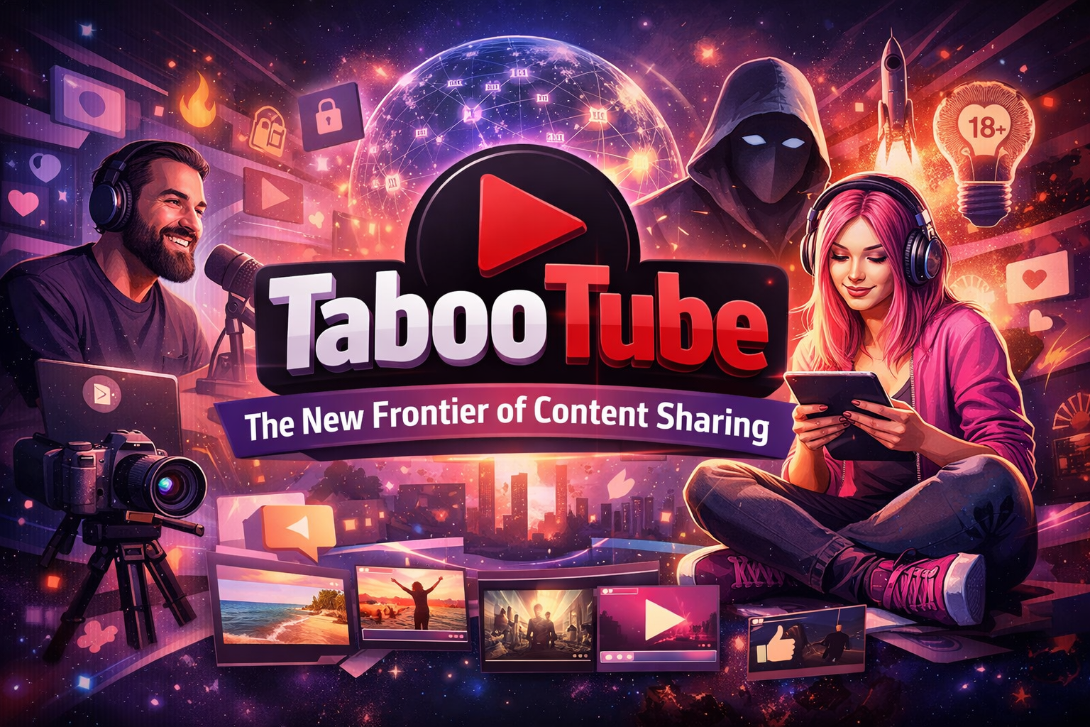 TabooTube: The Rising Digital Platform Changing How People Share and Discover Content