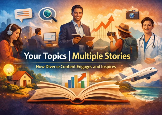 Your Topics | Multiple Stories: How Diverse Content Builds Stronger Blogs and Engages Modern Readers