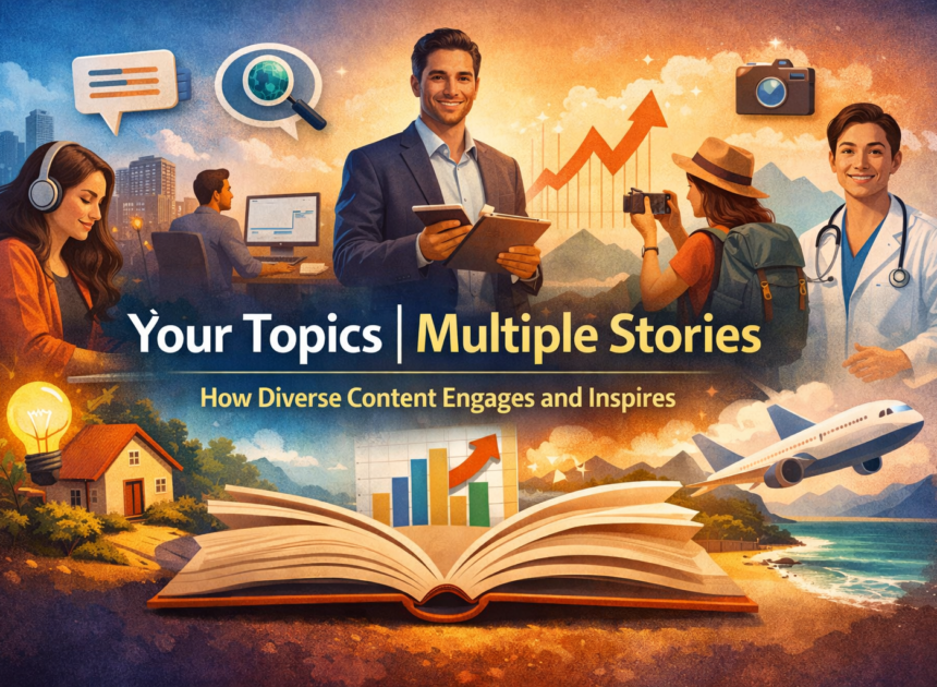 Your Topics | Multiple Stories: How Diverse Content Builds Stronger Blogs and Engages Modern Readers