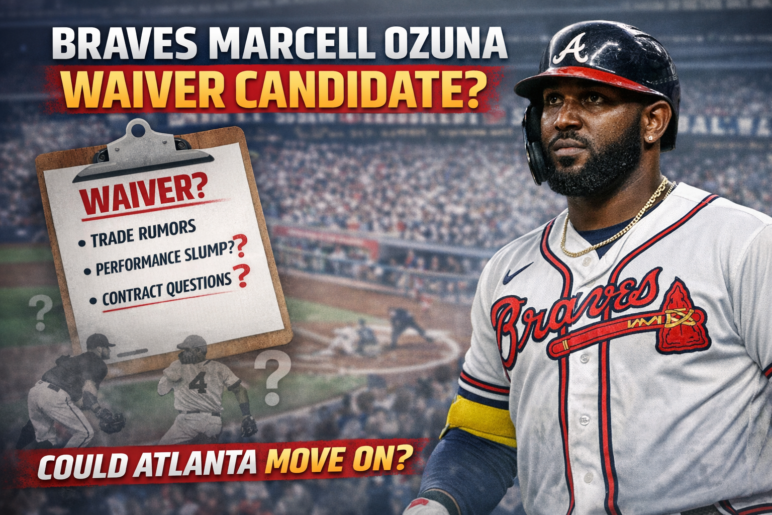 Braves Marcell Ozuna Waiver Candidate? Trade Rumors, Performance Trends, and What It Means for Atlanta