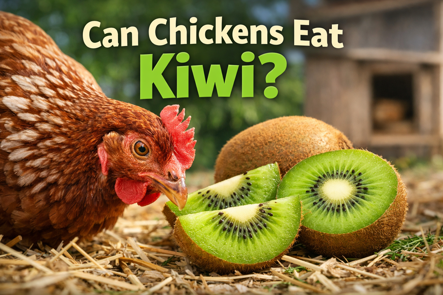 Can Chickens Eat Kiwi? A Complete Guide for Backyard Chicken Owners