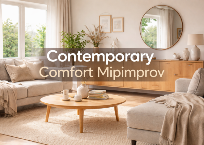 Contemporary Comfort Mipimprov: The Future of Modern Living Spaces