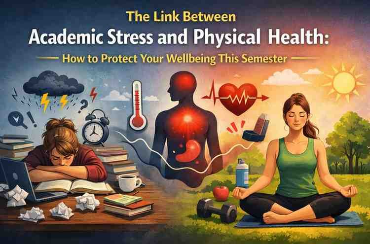 The Link Between Academic Stress and Physical Health: How to Protect Your Wellbeing This Semester