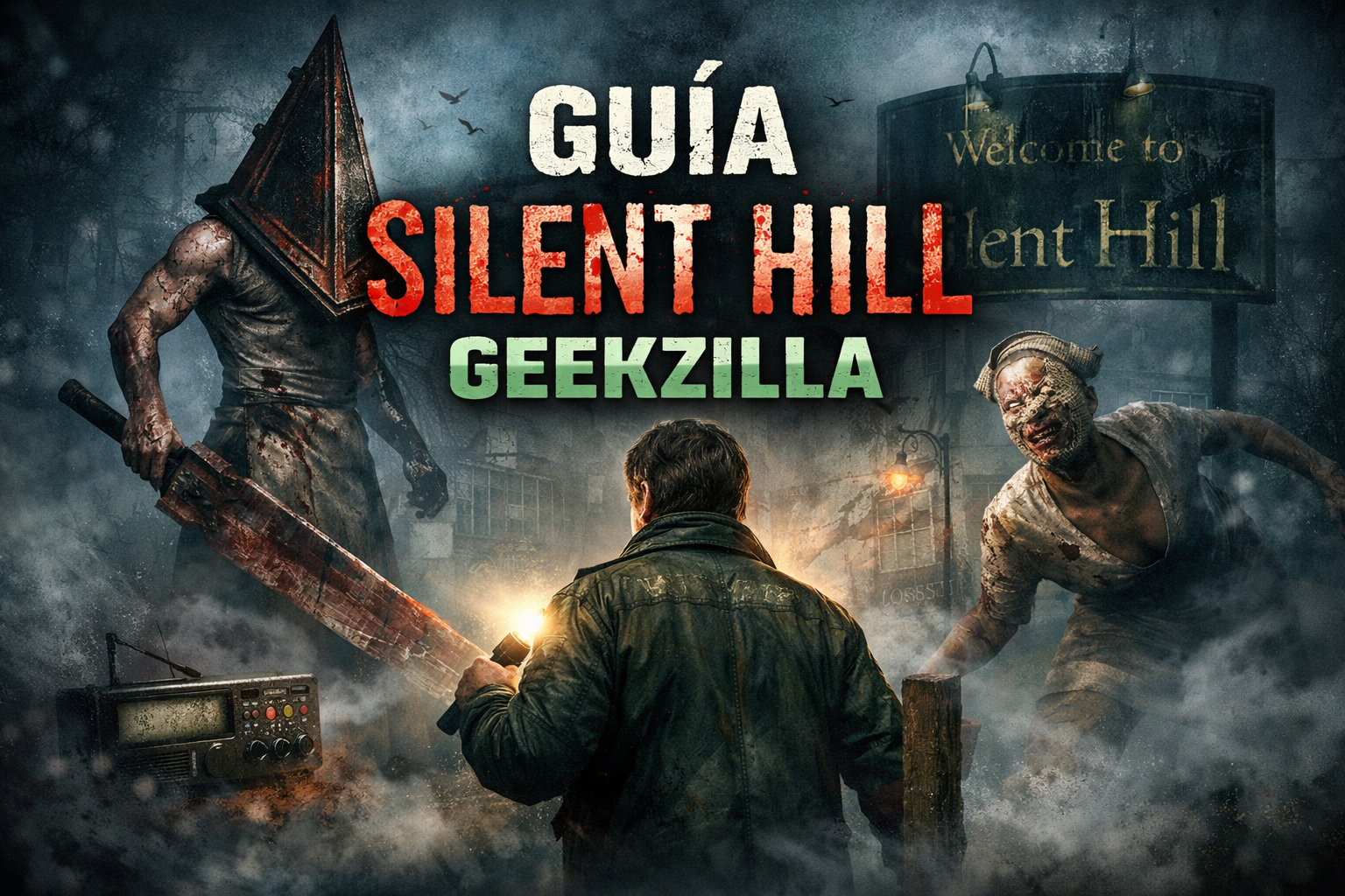 Guia Silent Hill Geekzilla: The Ultimate Survival Guide to Master the Silent Hill Universe